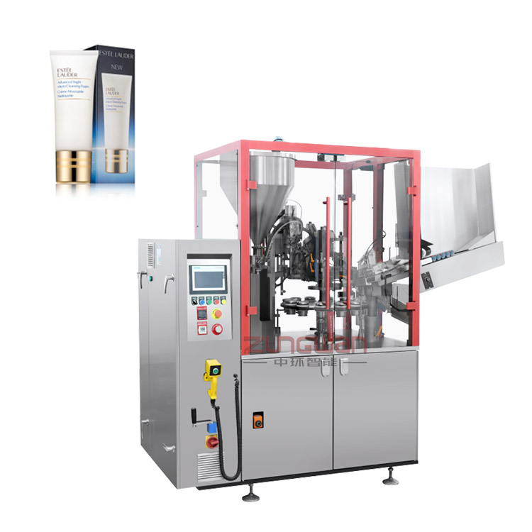 價(jià)格便宜新型軟管定量灌裝機(jī)，潔面乳灌裝封尾機(jī)廠家