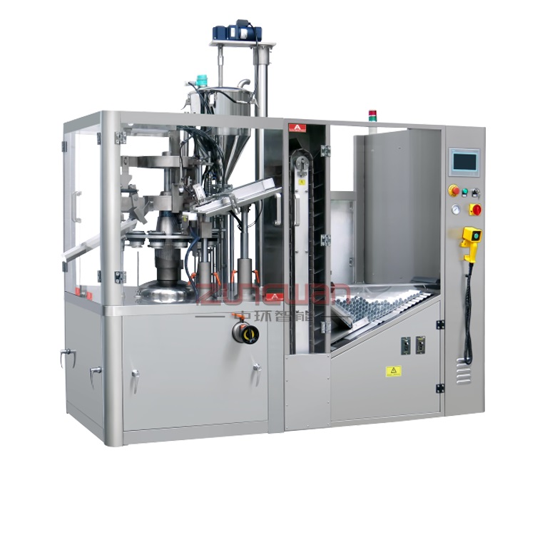 杭州定量膏體灌裝封尾機，全自動軟管封尾機品牌廠商