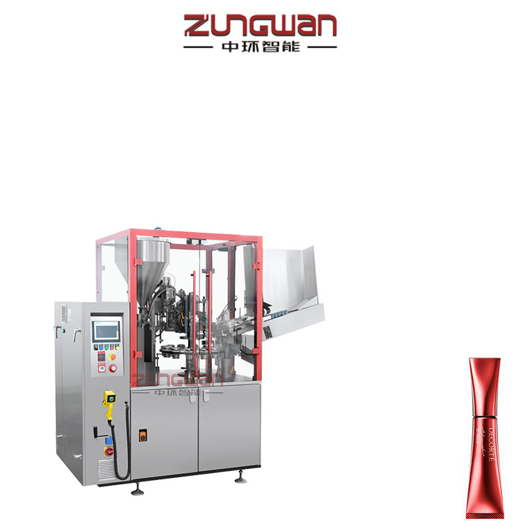 上海灌裝封尾機，價格優(yōu)惠中環(huán)封尾機，男士面霜軟管灌裝機